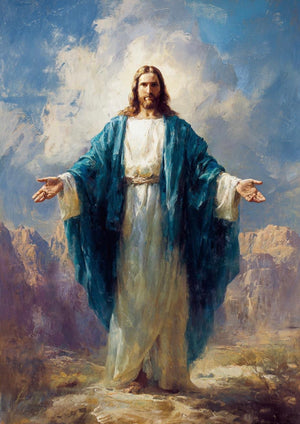 Jesus Christ Portrait Oil Painting