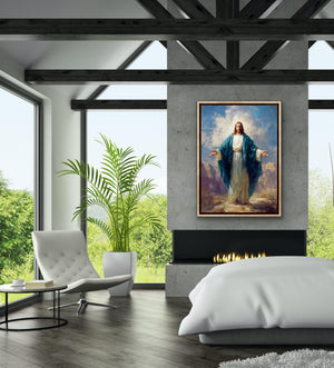 Jesus Christ Portrait Oil Painting