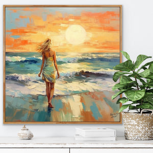 SERENITY'S SUNSET GAZE