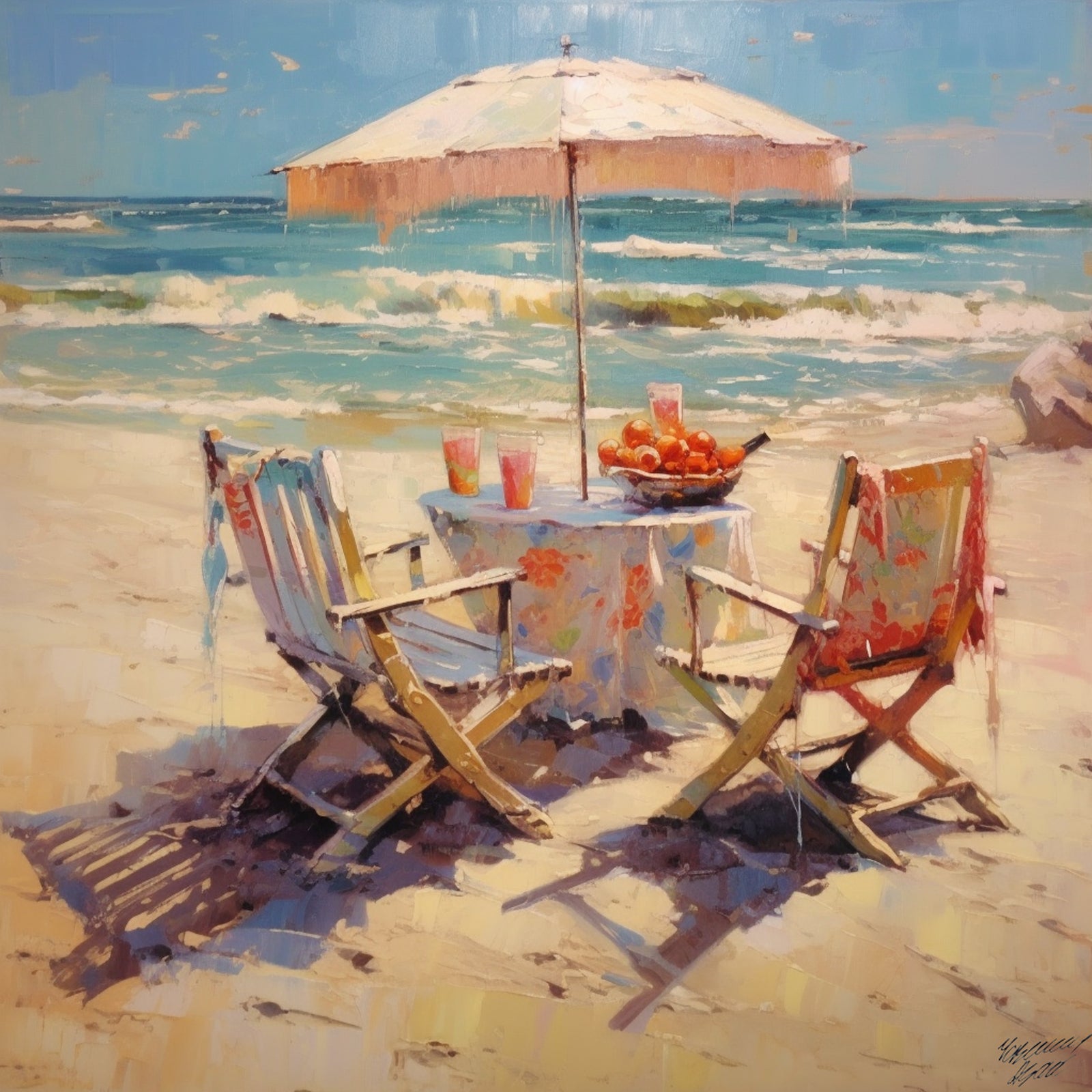 Beneath the Sunshade